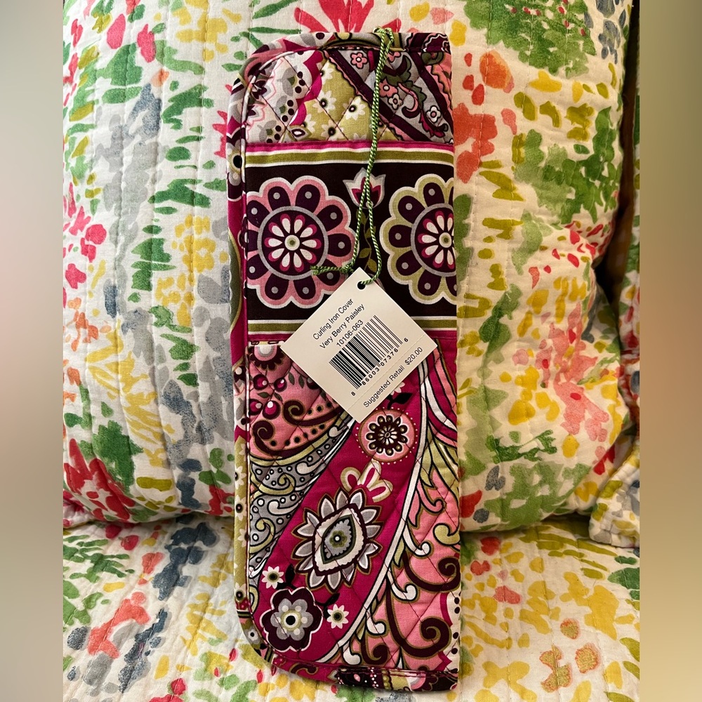 Vera Bradley Curling Iron Holder NWT